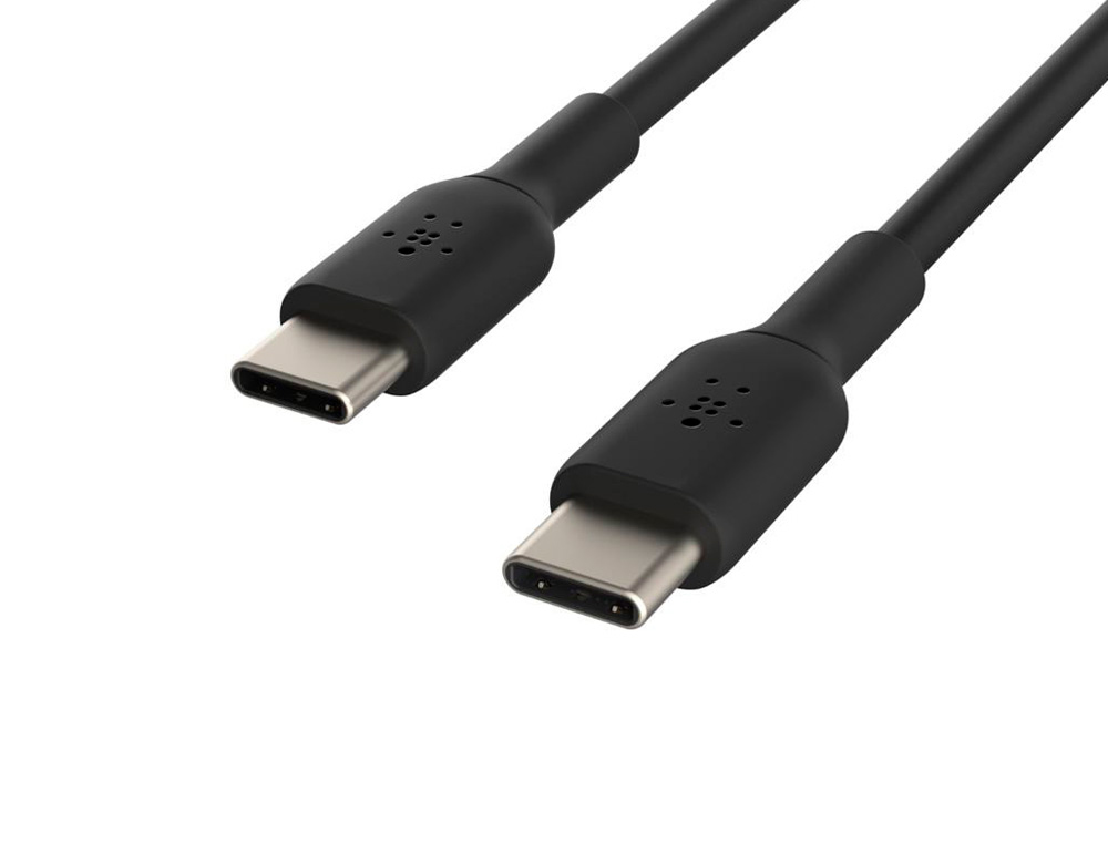 CABLE BELKIN CAB003BT1MBK USB-C A USB-C BOOST CHARGE LONGITUD 1 M COLOR NEGRO